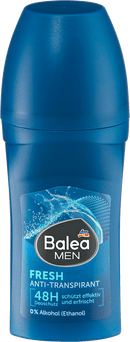 Balea MEN Déo Roll-on Anti-Transpirant Frais, 50 ml