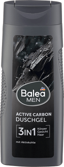 Balea MEN Gel Douche Charbon Actif, 300 ml