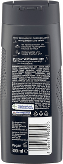 Balea MEN Gel Douche Charbon Actif, 300 ml