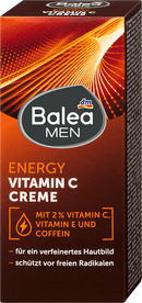 Balea MEN Gezichtscrème Energy Vitamine C, 75 ml