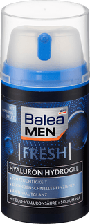 Balea MEN Gezichtscrème Fresh Hyaluron Hydro Gel, 75 ml