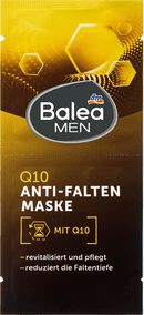 Balea MEN Masque Visage Q10 Anti-Rides, 16 ml