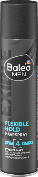 Balea MEN Haarspray met flexibele fixatie, 300 ml