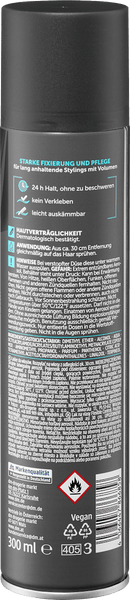 Balea MEN Haarspray met flexibele fixatie, 300 ml