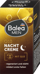 Balea MEN Crème de Nuit Régénérante Q10, 50 ml