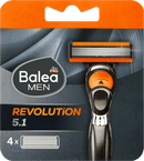 Balea MEN Scheermesjes, Revolution 5.1, 4 stuks