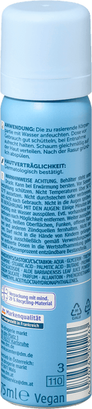 Balea MEN Scheerschuim Sensitive, reisformaat, 75 ml