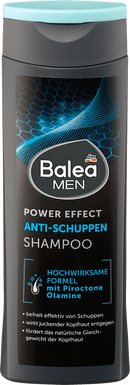 Balea MEN Shampooing Power Effect Antipelliculaire, 250 ml