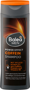 Balea MEN Shampoo Power Effect Cafeïne, 250 ml
