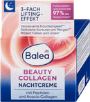 Balea Beauty Crème de nuit au collagène avec booster de collagène, 50 ml