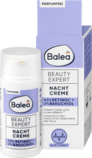 Balea Beauty Expert Crème de Nuit 0,3% Rétinol* &amp; 2% Bakuchiol, 30 ml