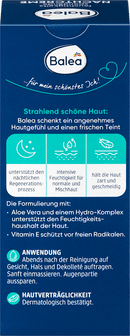 Balea Hydraterende nachtcrème, 50 ml
