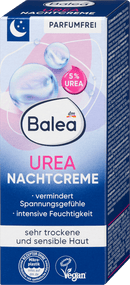 Crème de nuit Balea 5 % d'urée, 50 ml