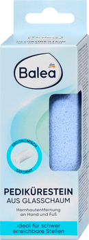 Balea Pedicuresteen van glasschuim, 1 stuk