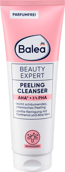 Balea Beauty Expert Peeling Nettoyant 0,8 % AHA et 3 % PHA, 125 ml