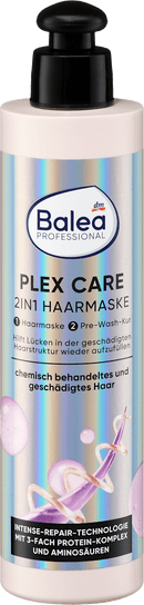 Balea PROFESSIONAL Haarmasker 2-in-1 Plex Care, 250 ml