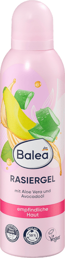 Balea Scheergel met aloë vera en avocado-olie, 200 ml