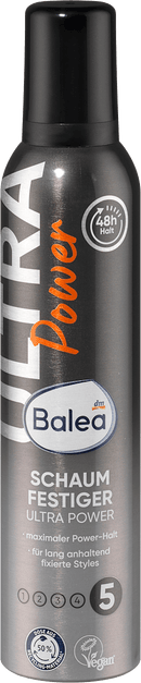 Mousse ultra puissante Balea, 250 ml