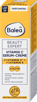 Balea Serum Beauty Expert Vitamine C-serumcrème SPF 30, 50 ml