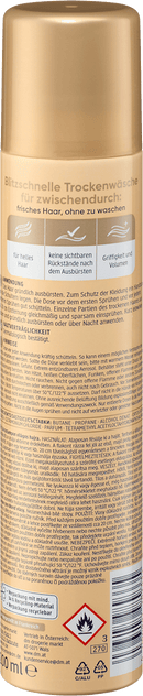 Balea Shampooing sec cheveux clairs, 200 ml