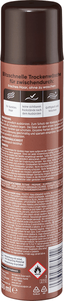 Balea Shampooing sec cheveux foncés, 200 ml