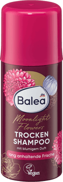 Balea Shampoing sec Fleurs de clair de lune format voyage, 100 ml