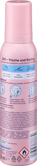 Balea Droogshampoo-schuim Fresh up & Style