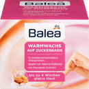 Balea Warme wax op suikerbasis, 250 ml