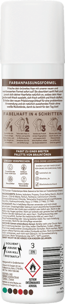 Batiste Droogshampoo voor bruin haar, 200 ml