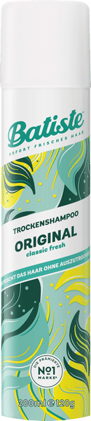 Batiste Droogshampoo Original, 200 ml