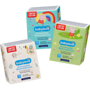 babylove Veiligheidskatoenen, 72 stuks