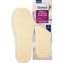 Semelles Balea en laine peluche, taille 44/45 (1 paire), 2 pièces.