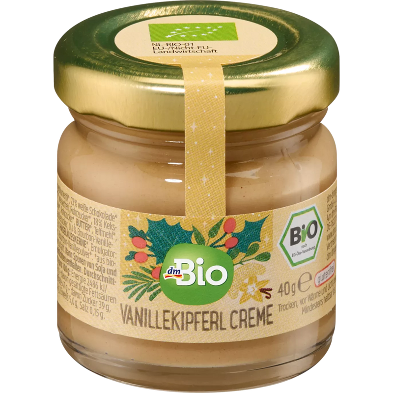 dmBio Vanille biscuitcrème, adventskalender voor zelf ontwerpen 2025, 40 g