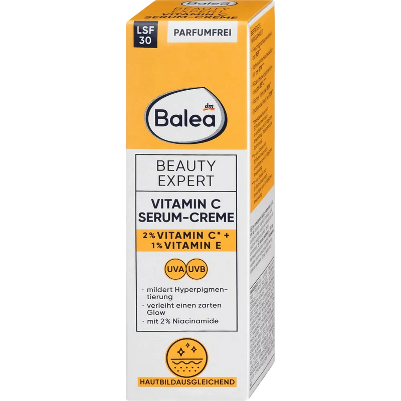 Balea Beauty Expert Vitamine C Serum Crème SPF 30, 50 ml