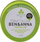 BEN&ANNA Deo Crème Deodorant Persian Lime, 45 g