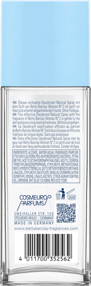 Betty Barclay Deo Naturalspray verstuiver voor vrouwen nr. 2, 75 ml