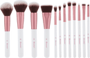 bh cosmetics Penseelset Crystal Quartz 12-delig met make-uptasje, 1 stuk