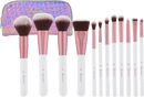 bh cosmetics Penseelset Crystal Quartz 12-delig met make-uptasje, 1 stuk