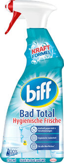 Biff Badreiniger Bad Total Hygiënische frisheid, 750 ml