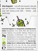 bilou Kauwgom, Slushy-smaak met appel, suikervrij (10 stuks), 24 g