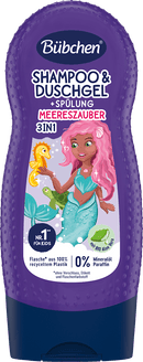 Bübchen Shampooing &amp; Gel douche &amp; Après-shampooing 3en1 Sea Magic, 230 ml