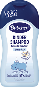 Bübchen Shampooing enfants sensibles à la camomille et aux protéines de blé, 400 ml