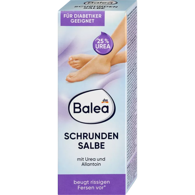 Balea Voetcrème schrale huid zalf 25% ureum, 50 ml