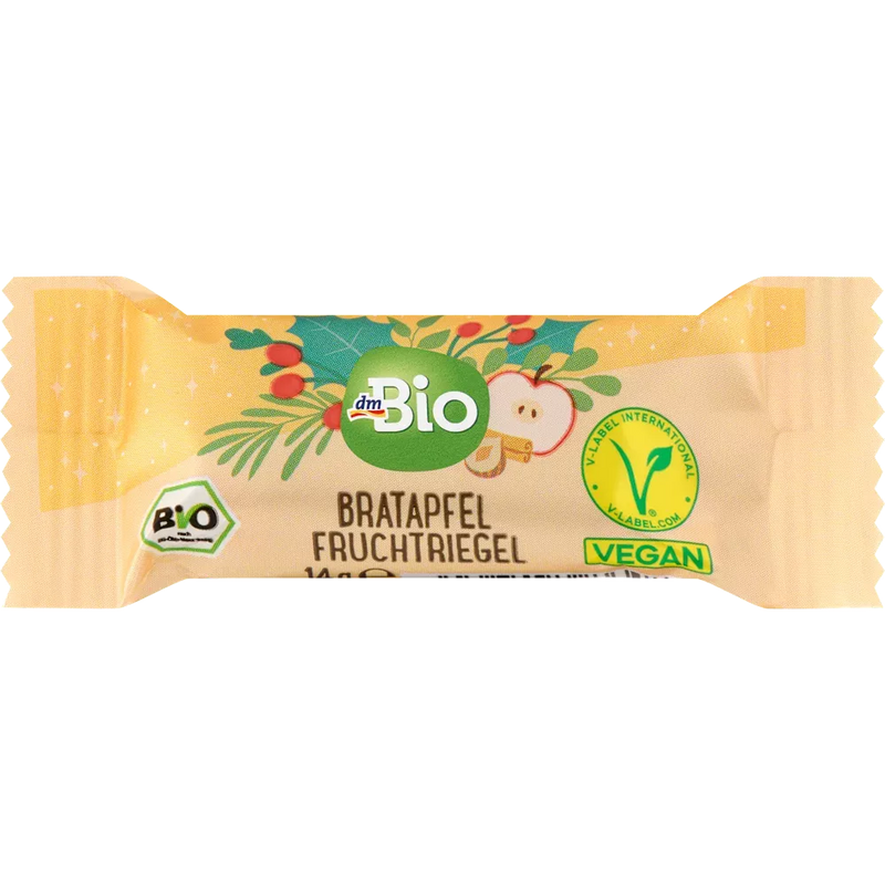 dmBio Fruitreep met gebakken appel, adventskalender voor zelfontwerper 2025, 14 g