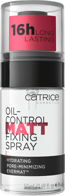 CATRICE Fixeringsspray Oil-Control Matt, 50 ml