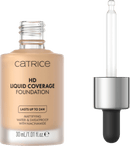 Catrice Make-up HD Fond de Teint Liquide Couvrance Nude Beige 032, 30 ml