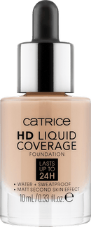 CATRICE Foundation Liquid HD Mini Coverage Waterproof 030 Sand Beige