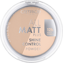CATRICE Compactpoeder All Matt Plus Shine Control Sand Beige 025, 10 g
