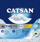 CATSAN Litière pour chat, Active Fresh, Litière agglomérante, 8 l
