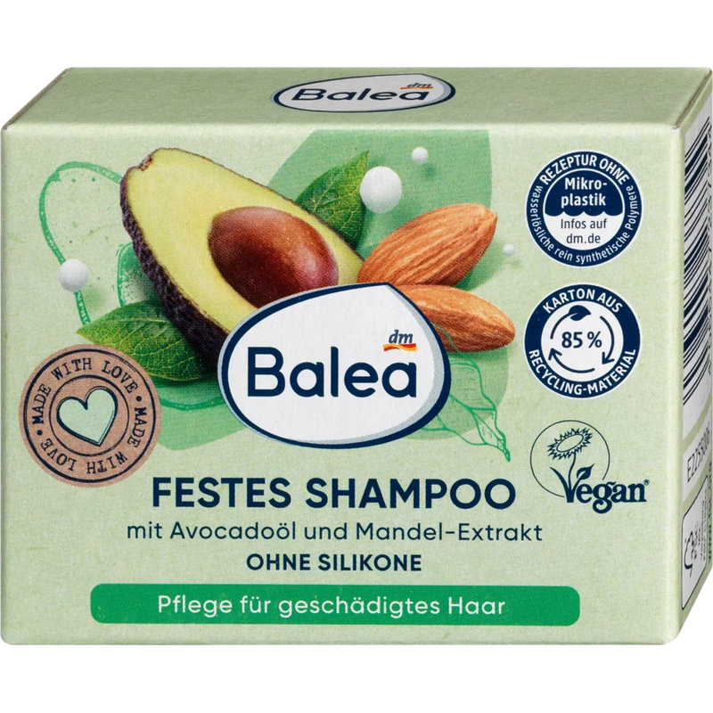 Balea Vaste shampoo avocado-amandelmelk, 60 g